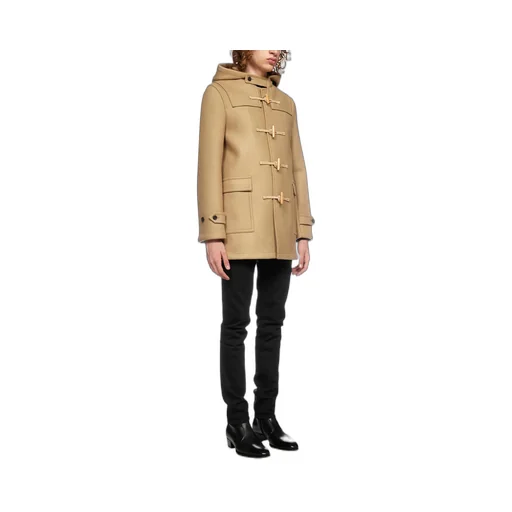 Saint Laurent Hooded Duffle Coat