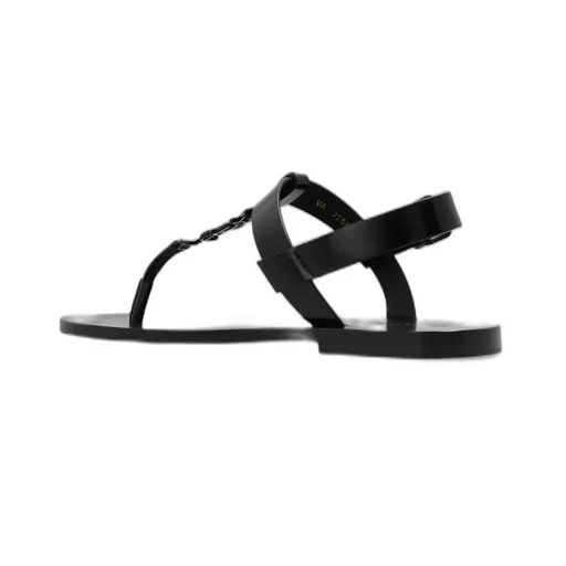 Saint Laurent Cassandre Open Toe Sandals