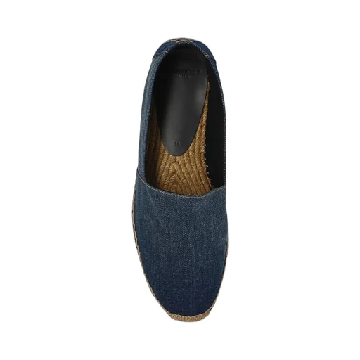 Saint Laurent Ysl Embroidered Slip-On Espadrilles