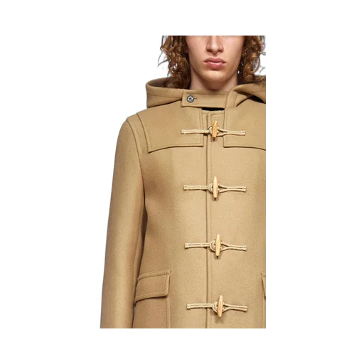 Saint Laurent Hooded Duffle Coat