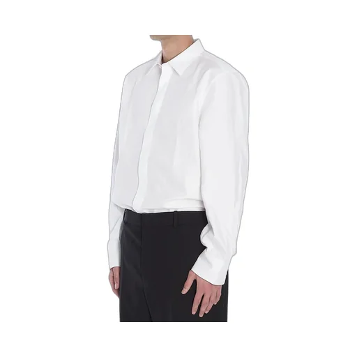 Saint Laurent Striped Button-Up Shirt