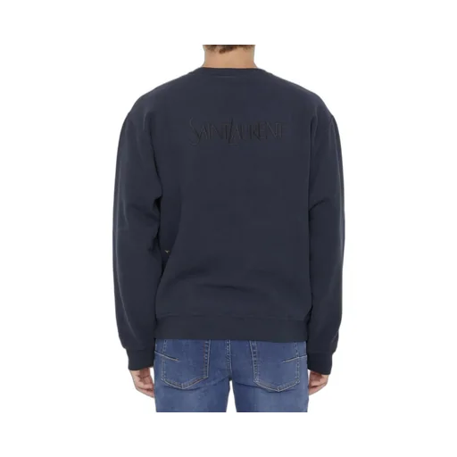 Saint Laurent Crewneck Long-Sleeved Sweatshirt