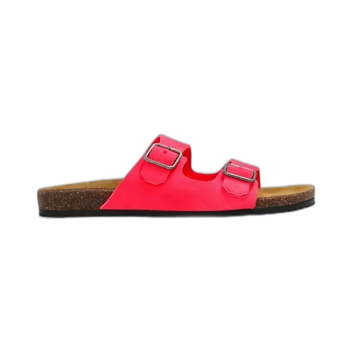 Saint Laurent Jimmy Double-Strap Slip-On Sandals