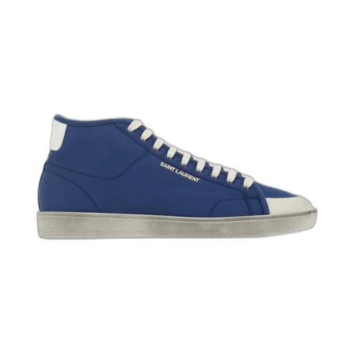 Saint Laurent Court Classic Sl/39 Mid-Top Sneakers