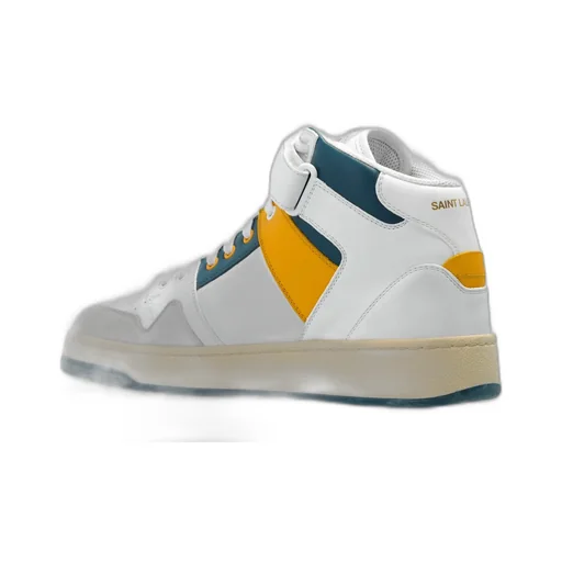 Saint Laurent Lax Mid-Top Sneakers