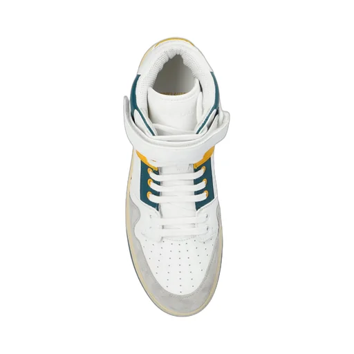 Saint Laurent Lax Mid-Top Sneakers