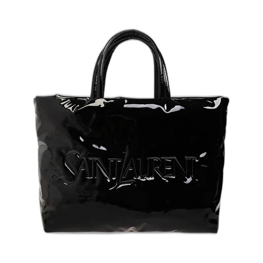 Saint Laurent Logo Detailed Maxi Tote Bag