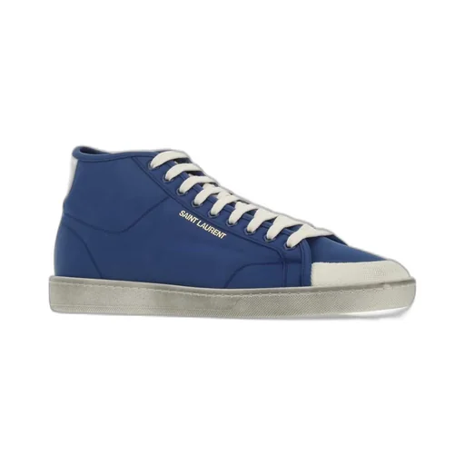 Saint Laurent Court Classic Sl/39 Mid-Top Sneakers
