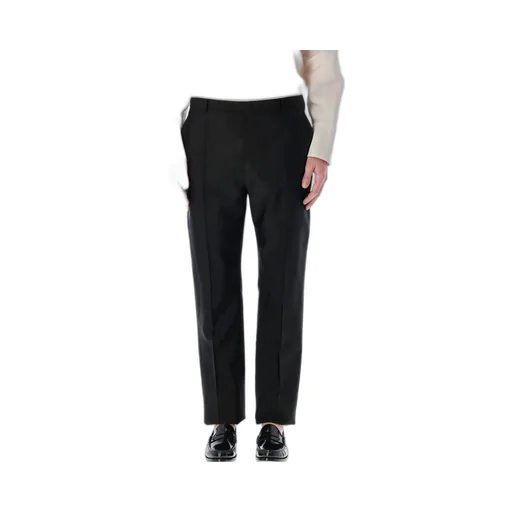 Saint Laurent High Waist Straight Leg Pants