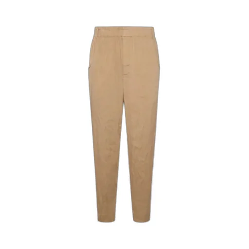 Saint Laurent High Waist Straight Leg Trousers