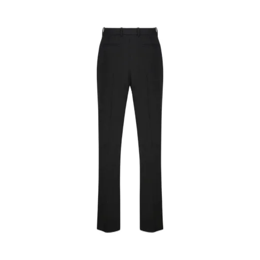 Saint Laurent Straight-Leg Knitted Trousers