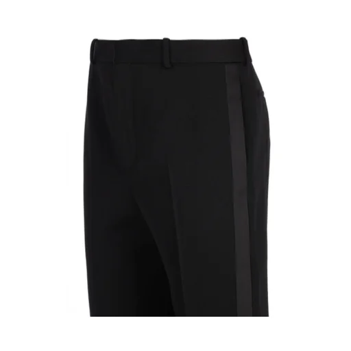 Saint Laurent Straight-Leg Knitted Trousers