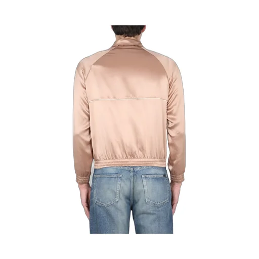Saint Laurent Zip-Up Long-Sleeved Jacket