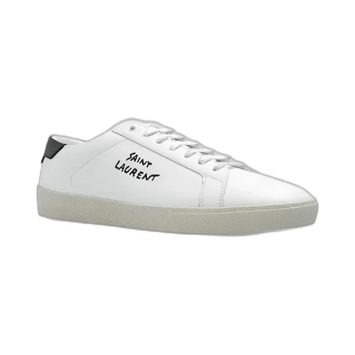 Saint Laurent Court Classic Sl/06 Distressed Sneakers