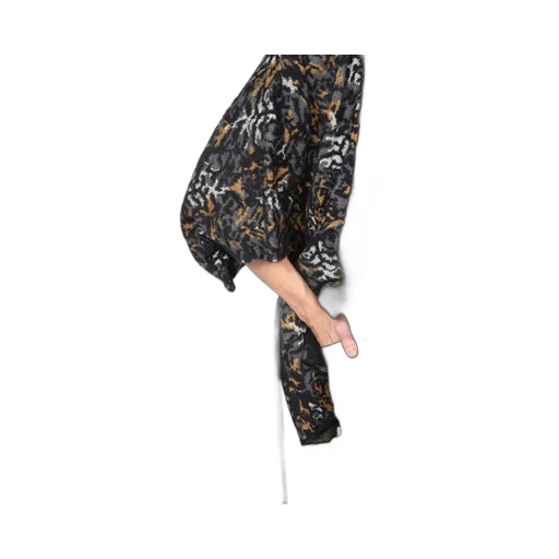 Saint Laurent V-Neck Tied Short-Sleeved Cardigan