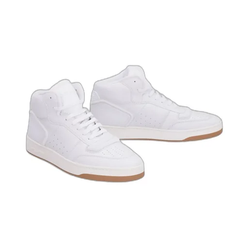 Saint Laurent Sl/80 Mid-Top Sneakers