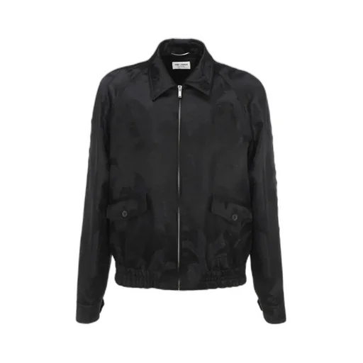 Saint Laurent Palm Tree Embroidered Jacket
