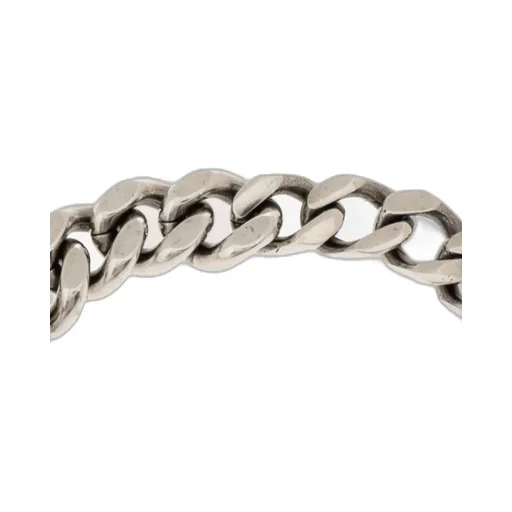Saint Laurent Logo Engraved Chained Bracelet