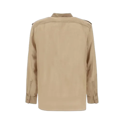 Saint Laurent Buttoned Long-Sleeved Shirt