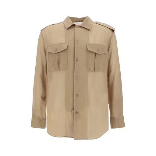 Saint Laurent Buttoned Long-Sleeved Shirt
