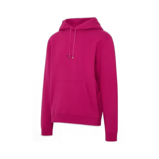 Saint Laurent Logo Printed Drawstring Hoodie