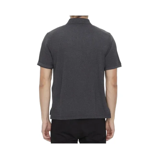 Saint Laurent Cassandre Short-Sleeved Polo Shirt