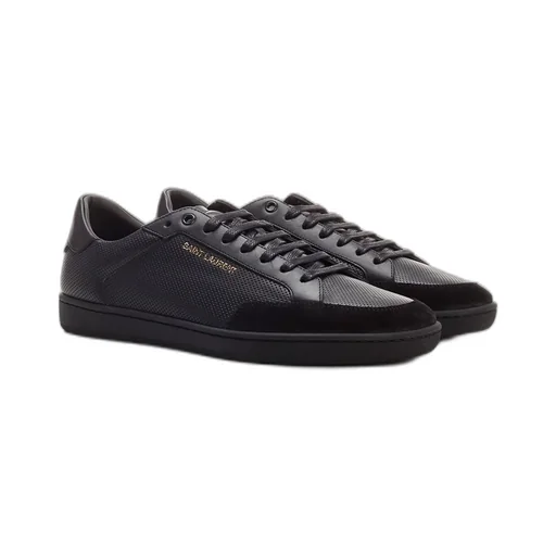 Saint Laurent Court Classic Sl/10 Perforated Sneakers