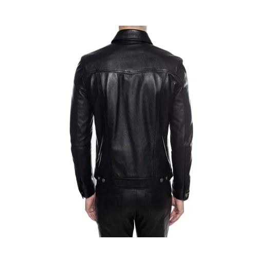 Saint Laurent Buttoned Long-Sleeved Jacket