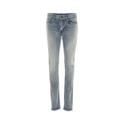 Saint Laurent Distressed Skinny Jeans