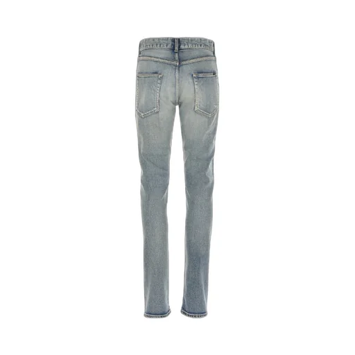 Saint Laurent Distressed Skinny Jeans