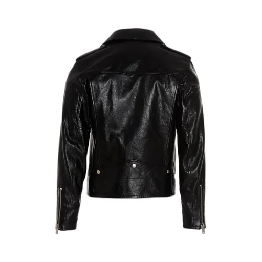 Saint Laurent Long-Sleeved Biker Jacket