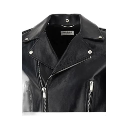 Saint Laurent Long-Sleeved Biker Jacket