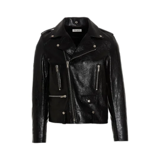Saint Laurent Long-Sleeved Biker Jacket