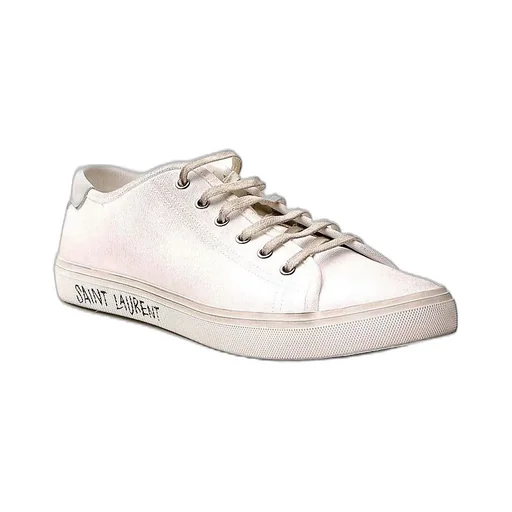 Saint Laurent Malibu Lace-Up Sneakers