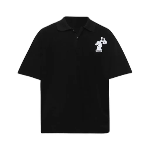 Rhude Pique Boxy Polo Shirt