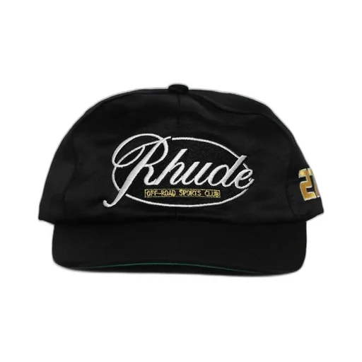 Rhude Sports Club Curved Brim Hat