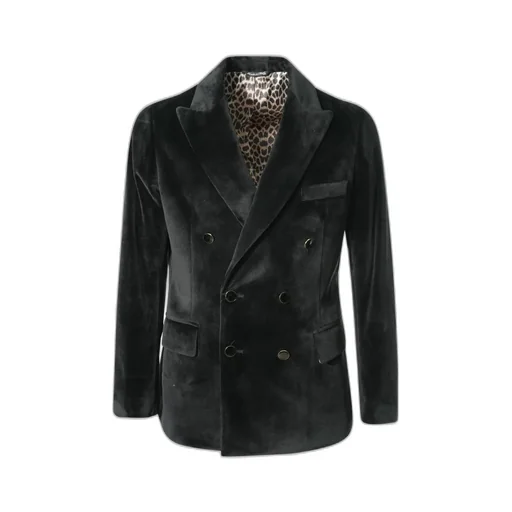 Reveres 1949 Velvet Double-Breasted Jacket