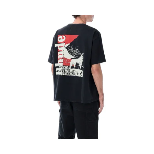 Rhude Moonlight Wolf Pocket T-Shirt