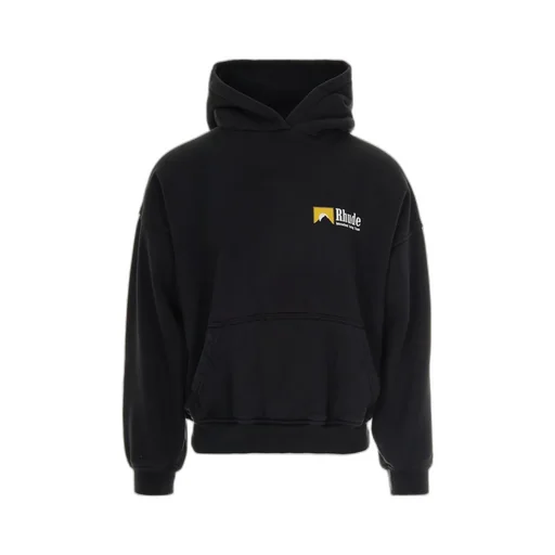 Rhude Logo Printed Hoodie