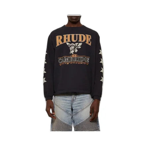 Rhude Eagle-Star Crewneck Sweatshirt