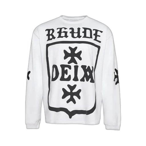Rhude Deix Shield Oversized Long-Seeved T-Shirt