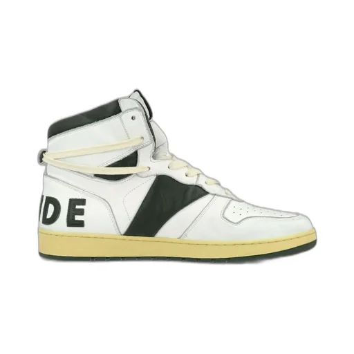 Rhude Logo Patch Lace-Up Sneakers