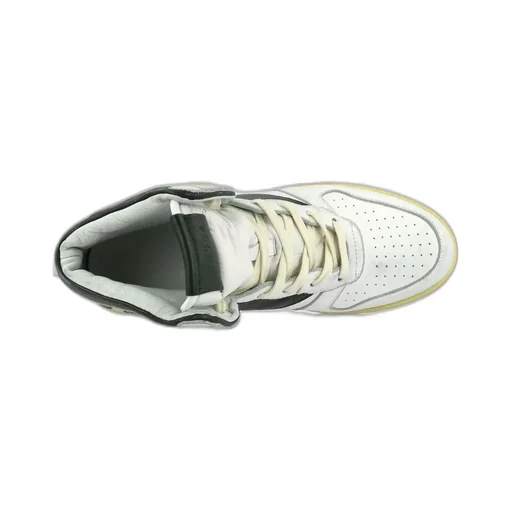 Rhude Logo Patch Lace-Up Sneakers