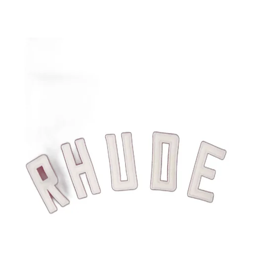 Rhude Logo Embroidered Half-Zip Sweatshirt