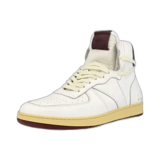 Rhude Logo Embossed Lace-Up Sneakers