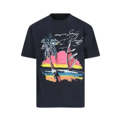 Rhude Sunset Graphic T-Shirt