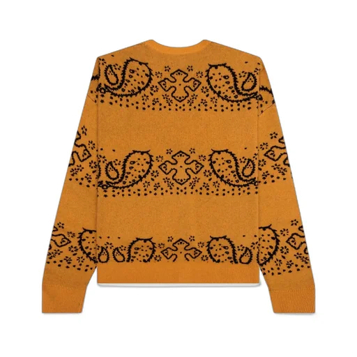 Rhude Bandana Knitted Cardigan