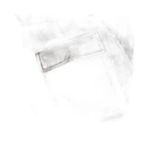 Rhude Drawstring Hem Chevron Painter Pants
