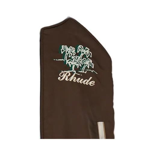 Rhude Crepe Satin Souvenir Bomber
