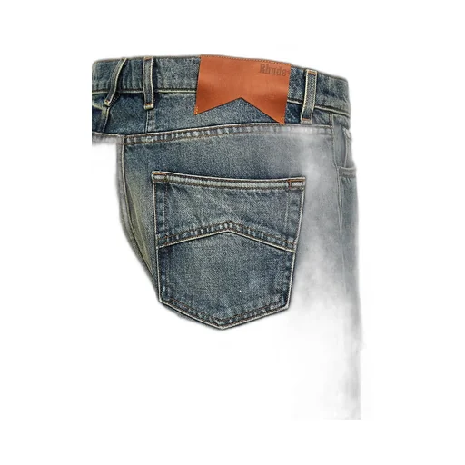 Rhude Distressed 90S Denim Jeans